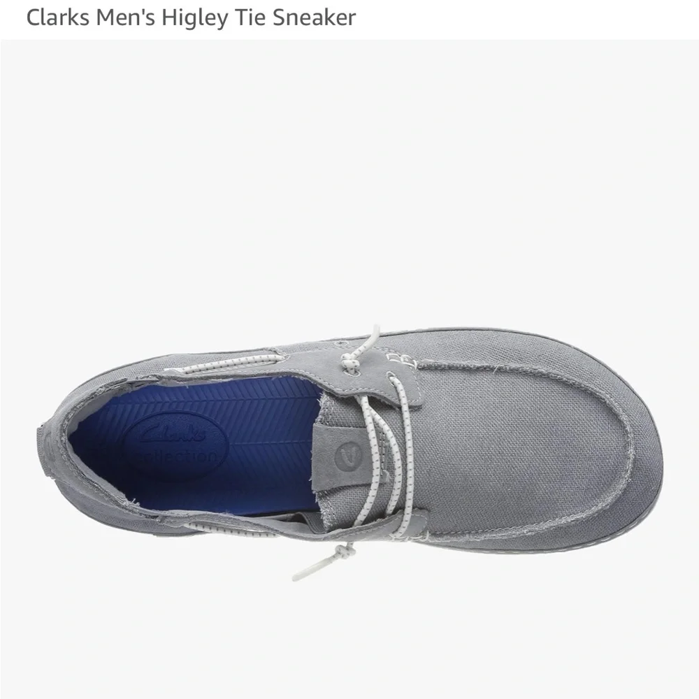 Clark’s men’s Higley tie sneaker size7